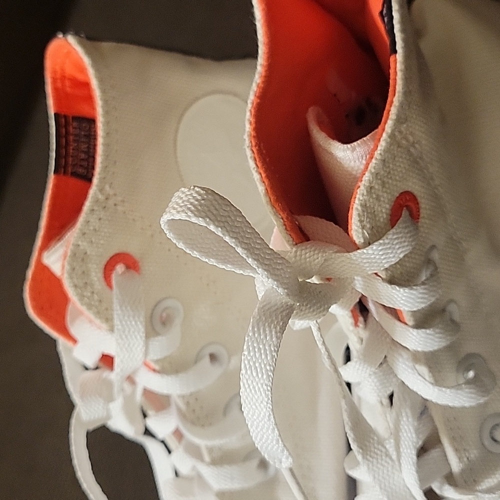 Converse Chuck Taylor All Stars UNISEX White High Top Sneakers Size 11 - Picture 15 of 15